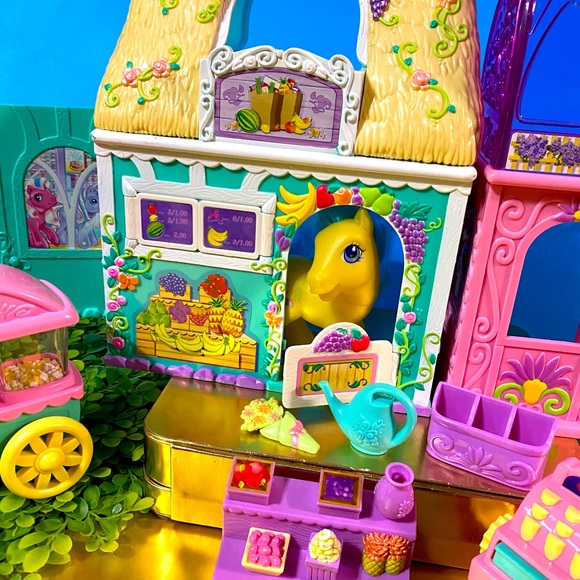 MY LITTLE PONY G3 VINTAGE 2003 BLOOMIN’ BLOSSOMS SHOP & MEADOWBR… - Picture 7 of 15